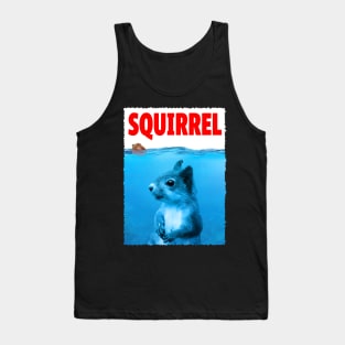 Furry Foragers Squirrel Love, Trendy Tee for Wildlife Devotees Tank Top